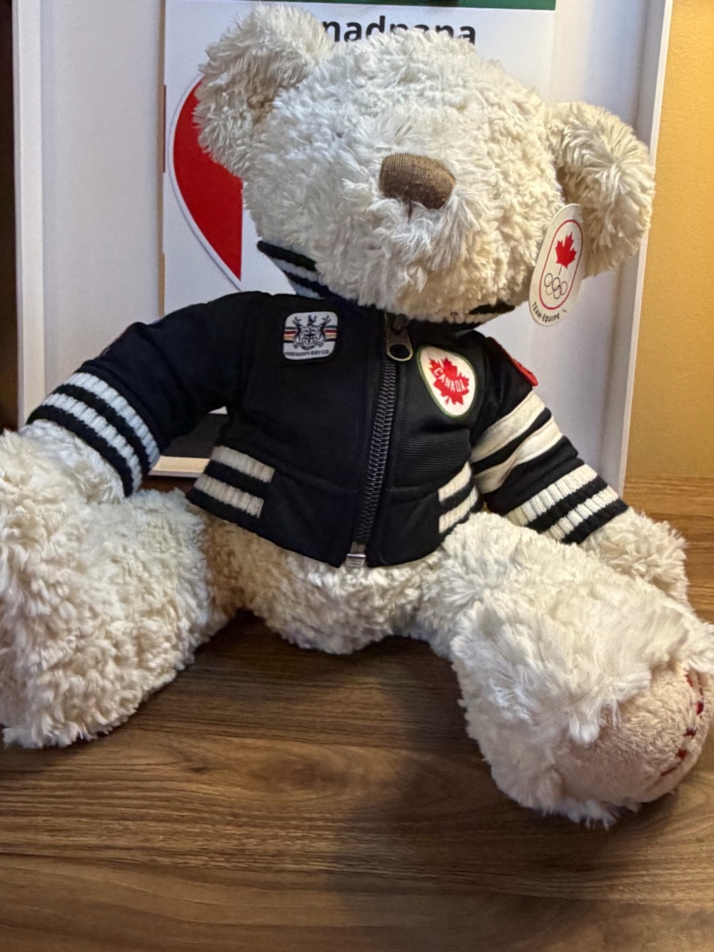 2012 Hudson's Bay Company Olympics Mascot Stuffed Bear
